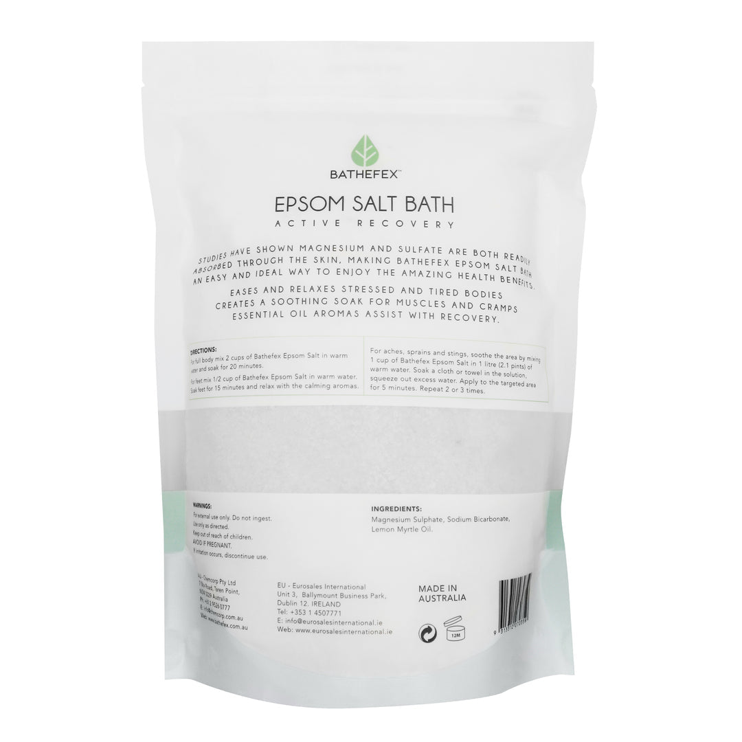 BATHEFEX BODY EPSOM SALT - ACTIVE RECOVERY 1.4KG